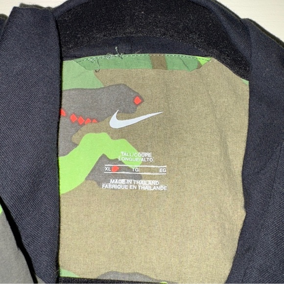 Nike Green and Brown Camouflage Jacket - Picture 5 of 8